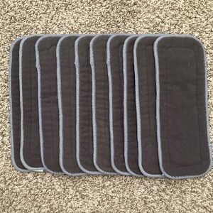 BUNDLE of 10 Overnight Bamboo Diaper Liners